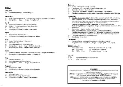 2024 Programme