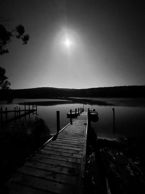 Moonlit Jetty*Merit*