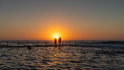 Rock Pool Sunrise