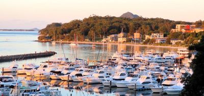 Marina At Sunset