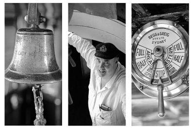 On Board the Lady Hopetoun