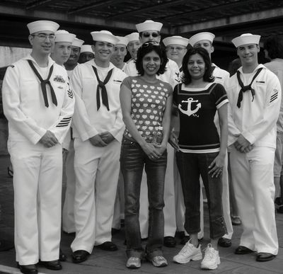 USA Sailors Photo Op