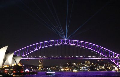 Harbour Bridge Lit Up