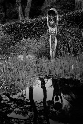 Boy and Pond