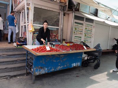 Strawberies at Piața Centrală