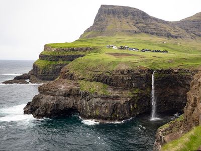 Gasadalur, Mlafossur Waterfall