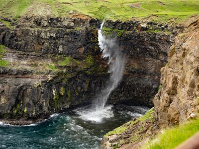 Gasadalur, Mlafossur Waterfall