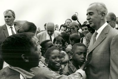 Mr. Balladur en campagne presidentielle 1993