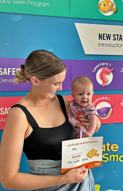 First Swimming Certificate