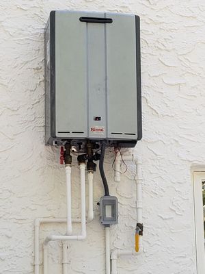 The external tankless water heater--only in Florida