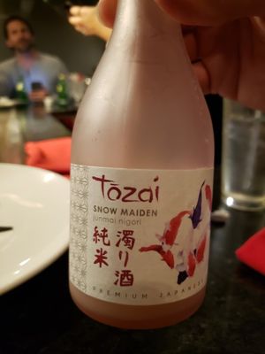 Jeremy ordered a special sake that was served cold.