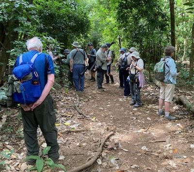 On the trail at Corcovado National Park: Gary, 
Photo by Jerry Davis