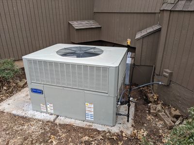 The shorter, more direct gas and electrical connections they promised for the permanent installation.