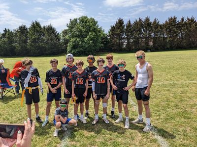 And, some team photos were taken too, with one junior member!