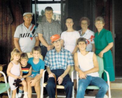Same day with aunt Kathy Sanders, great-aunt Glenda Coffman, and Grandmother Mary Lou Davis