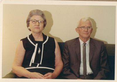Grandmother and Papa Harris