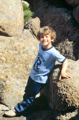 Seth, at Wichita Mountains Wildlife Refuge, SW OK