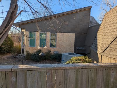 N side of sunroom