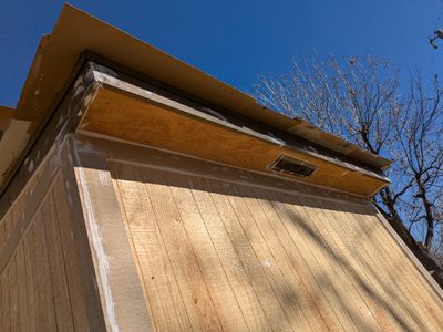 New soffit
