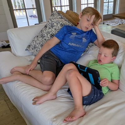 Carson and Xander