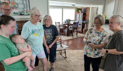 Catherine, Daniel, Evelyn, Vicki, Mary, Kathy, Heather