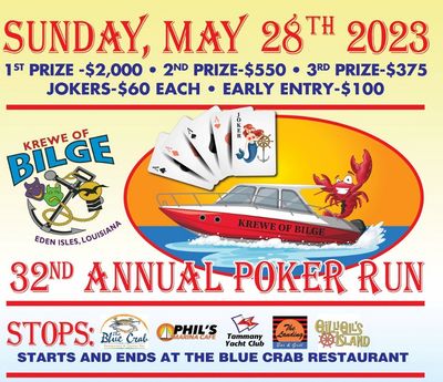 2023 05 28 Krewe of Bilge Poker Run - Slidell LA