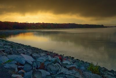 Fall Sunrise Reservoir