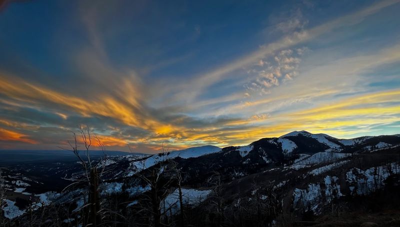 Windy Point Sunset