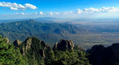 View from Sandia Crest