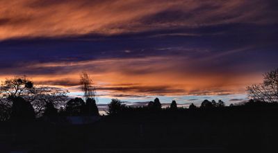 Sunrise taken from my front door.