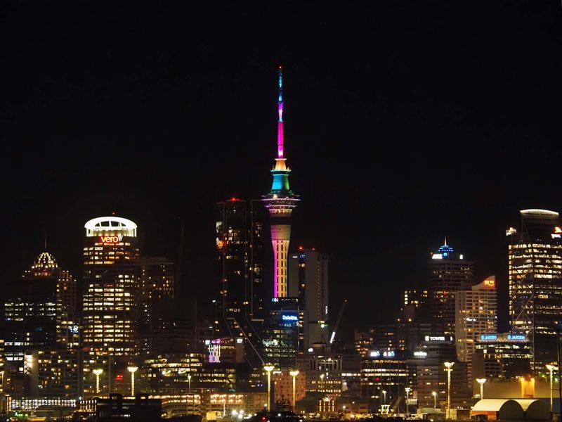 Sky Tower Night 1