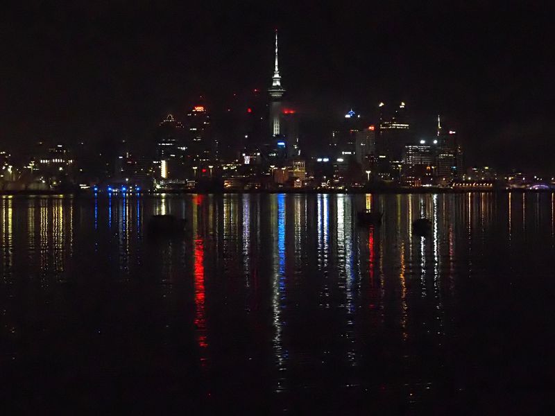 Auckland Harbour Night 2