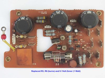13 Volt Board Components