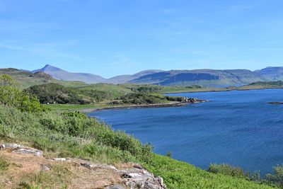 Loch Tuath from Eas Fors Waterfall