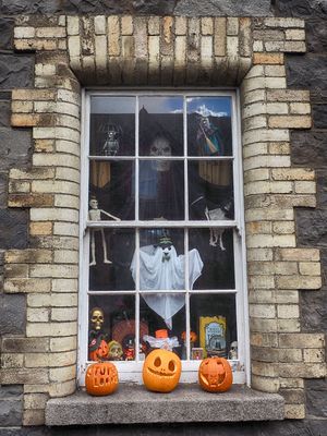 Halloween window