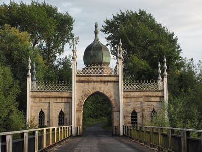 The Hindu inspired gate at Dromana, Co Waterford