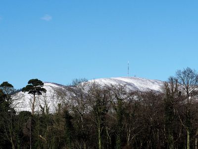 Snow on the hill tops