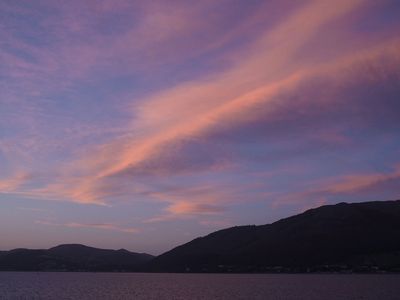 Sunset over the Mourne