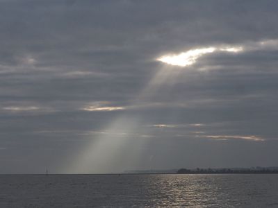 A beam of light