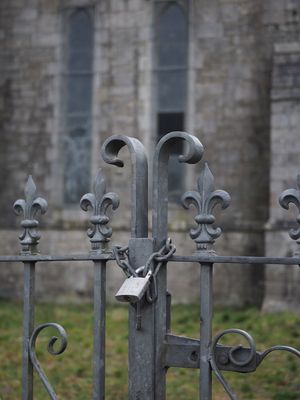 Under lock and key