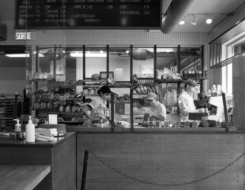 Boulangerie Automne - Rue Beaubien, Montral
