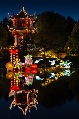 Magie des lanternes - Jardin botanique de Montral 