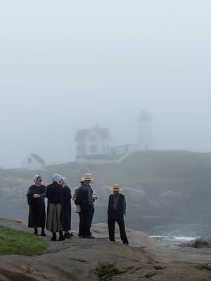 Amish - Nubble Lighthouse, Maine