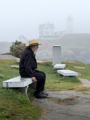 Amish - Nubble Lighthouse, Maine