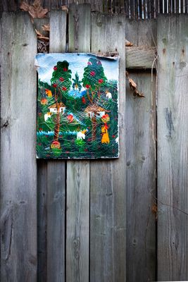 Dans une ruelle de Montral 