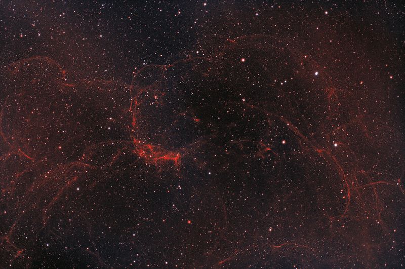 Part of the Simeis 147 - Super Nova Rest