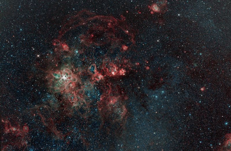 NGC 2027 Tarantel Nebel gr. Magellansche Wolke