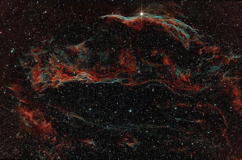 NGC 6960 Sturmvogel + Schleiernebel (Cirrus Nebel Komplex)