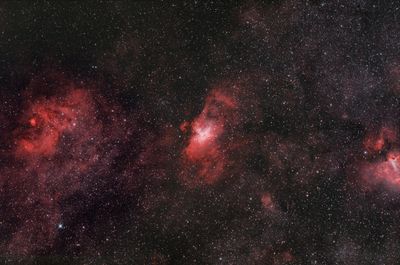 NGC 6604 - M 16 - M 17