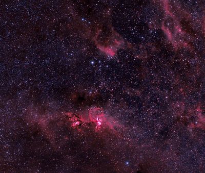 NGC 3576 + 3572